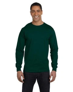 Gildan Mens T-Shirt Long Sleeve DryBlend 5.6 oz 50/50  S-XL G840 8400 - Picture 1 of 29