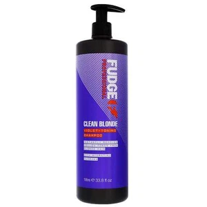 Fudge Clean Blonde Violet Toning Shampoo 1000ml - Picture 1 of 3