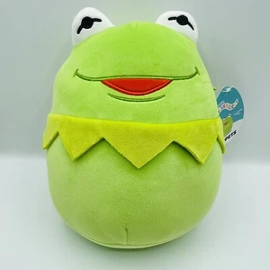 Peluche Squishmallows 8" Kermit the Green Frog Muppets Disney Squishmallow 🔥 - Imagen 1 de 4