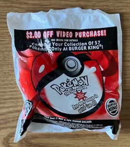 2000 Burger King Pokemon First Movie Sealed Toy "Character Unknown" - Picture 1 of 2