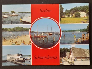 DDR AK Berlin-Schmöckwitz - Seddinsee, Intercamping Wohnschiff Krossinsee, u.a. - Bild 1 von 1
