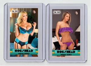 Nikki Sims rare MH Hogshead #'d x/3 Tobacco card no. 584 - Picture 1 of 1