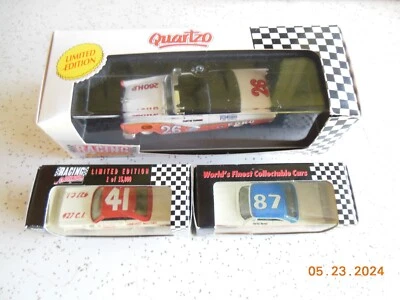 3 Curtis Turners #26 1956 1/43-#41 1965 1/64 & #87 1960's 1/64 Nascar Diecast. - Image 1 of 4