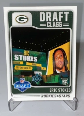 2021 Panini Rookies & Stars Eric Stokes RC Rookie Draft Class Insert #DC-18 - Image 1 of 4