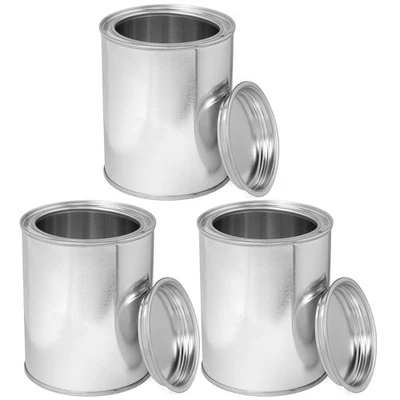 Cans with Lids for Fuel Gel Bioethanol Ethanol Fireplace Ethanol 250 or 500 ml - Image 1 of 4