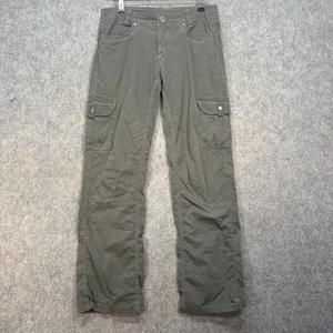 Pantalones cargo Kuhl para mujer talla UK W32 L31 verde oliva mezcla de algodón elásticos utilitarios - Imagen 1 de 14