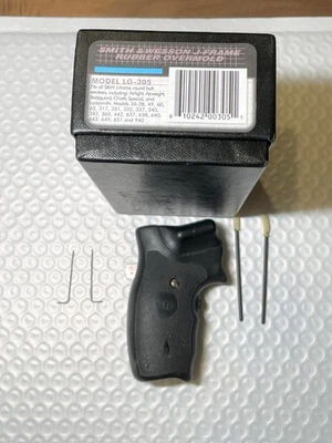 Revólver Crimson Trace Grips Smith & Wesson J Frame LG-305 Lasergrip S&W - Imagem 1 de 4