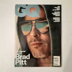 GQ Magazine Oct 2019 Eternal Cool Brad Pitt Lil Uzi Vert Conde Nast - Picture 1 of 3