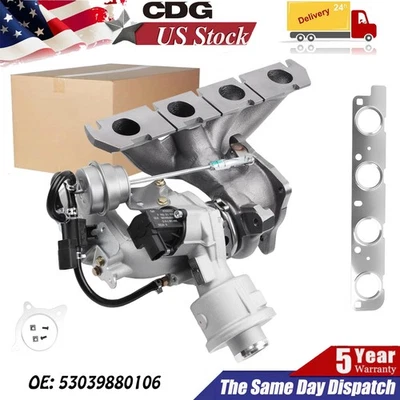 OEM Turbo Turbocharger fits 2005-2009 Audi A3 A4 A6 2.0T B7 BUL BWE BGB BWT K03. - Image 1 of 4