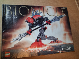 Lego Bionicle 8592 Rakshi Turahk Instruction Manual No Bricks Used