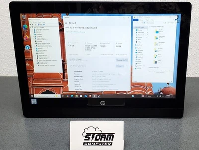 HP ProOne 400 G2 Touchscreen AiO i3-6100 4GB 250GB SSD 20" W5Y46UT - Image 1 of 4