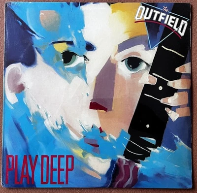 Sealed mint The Outfield Play Deep Vinyl LP Record Album Columbia 40027 1985 - Image 1 of 2
