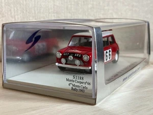 Modellino auto pressofuso Spark 1/43 Morris Cooper #66 Monte Carlo Rally... - Foto 1 di 14