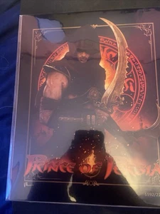 Impresión artística Prince of Persia 8 x 10 Bam Gamer 1592/2200 con certificado de autenticidad firmado Vance Kelly - Imagen 1 de 4