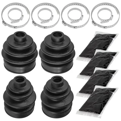 Front Axle Inner & Outer CV Boot Kits For Suzuki King Quad 300 LT-F4WDXS 1991-95 Foto 1 de 4