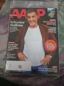 AARP The Magazine. Oct/ Nov 2025. Sylvester Stallone, NO ADDRESS LABEL, IN BAG - Bild 1 von 1