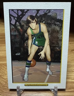 2006-07 Topps Turkey Red PETE MARAVICH #234 white parallel SP HOF Atlanta Hawks - Image 1 of 2