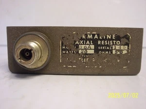 BIRD ELECTRONICS CORP Termaline 80A , 20 watt, 50 ohm, coaxial resistor, - Picture 1 of 7