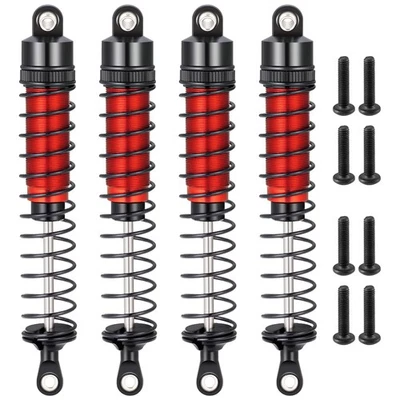 AXSPEED 4Stk 105mm RC Alu Ölstoßdämpfer Kit für RC 1/10 Tamiya Clod Buster  Auto - Bild 1 von 4