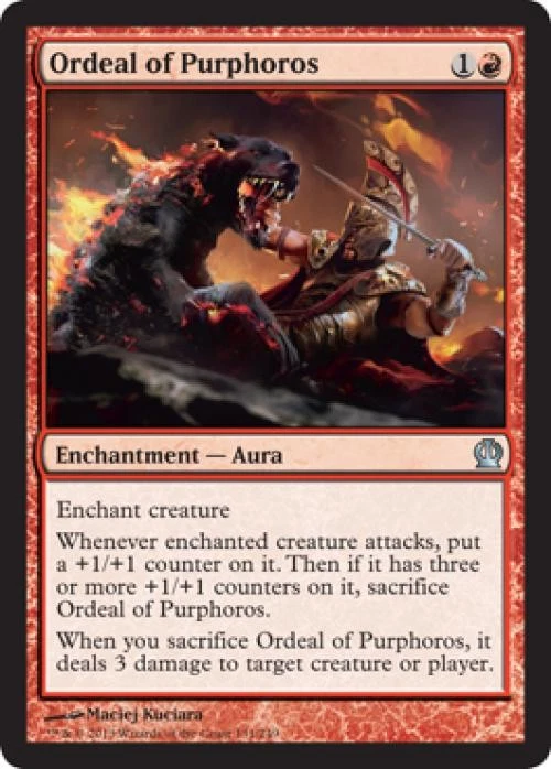 Ordeal of Purphoros - Light Play MTG Theros - Image 1 of 1