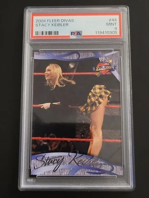 2004 Fleer Divas WWE Stacy Keibler #44 PSA 9 - Imagem 1 de 2