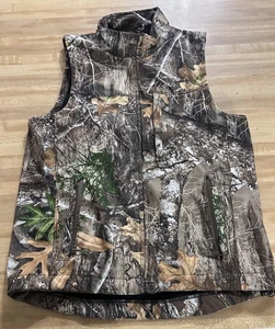 Berne Realtree Camo Hunting Best Sz M Outdoors Edge Vest - Picture 1 of 16