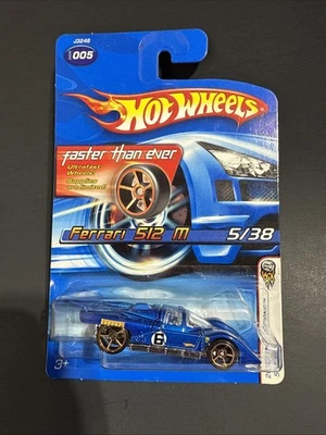 2005 HOT WHEELS FASTER THAN EVER “ FERRARI 512M “ 5/38 - Image 1 of 4