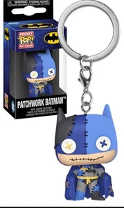 Funko Pocket Pop Keychain DC Comics Patchwork Batman Figure NIB - Picture 1 of 1