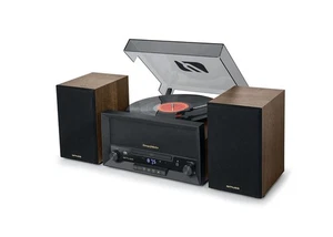 Muse: Retro Micro System CD mit Plattenspieler Radio und Bluetooth - AA.VV. - Bild 1 von 1