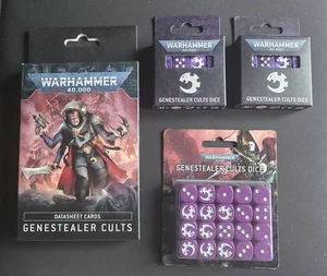 Tarjetas de datos y dados Games Workshop Warhammer 40k Genestealer Cults - Imagen 1 de 2