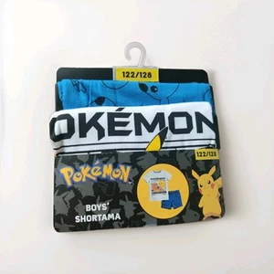 Pokémon Kurzer Schlafanzug Jungen 2-teilig Gr. 122/128 - Bild 1 von 2