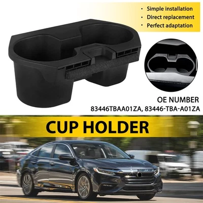 Center Front Console Insert Dual Water For Holder Cup Honda Insight 2019-2022 US Foto 1 de 4