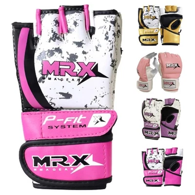 Guantes MRX MMA Guantes de Boxeo para Hombre y Mujer | Guantes de Kickboxing con Pa... Foto 1 de 4