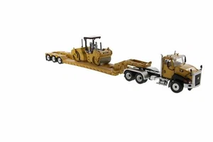 for DM CAT CT660 Day Cab HDG Lowboy Trailer CB-534D XW Vibratory Compactor 1/50 - Picture 1 of 4