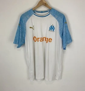 Olympique Marseille 2018/19 Football Shirt Puma Size 2XL Adult - Picture 1 of 12