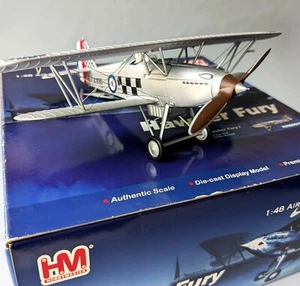 Hawker Fury Mk I, RAF England 1932, Hobby Master, 1:48, Diecast Model - Imagen 1 de 8