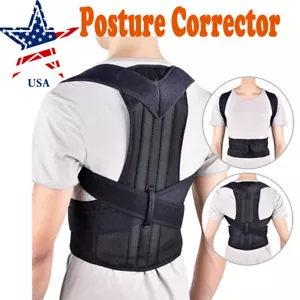 Adjustable posture correction strap with back support shoulder strap men women - Picture 1 of 20
