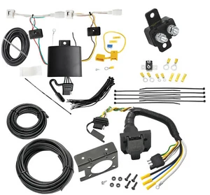 Trailer Wiring and Bracket w/ Light Tester For 20-25 Mazda CX-30 4-Flat Harness - Picture 1 of 8