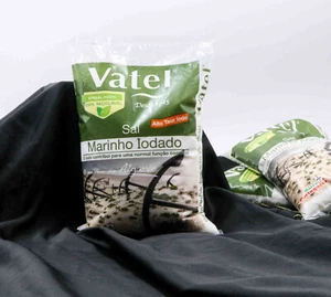 Vatel Iodized Sea Salt 100% Coarse Food Grade 1kg High Iodine content - Picture 1 of 7