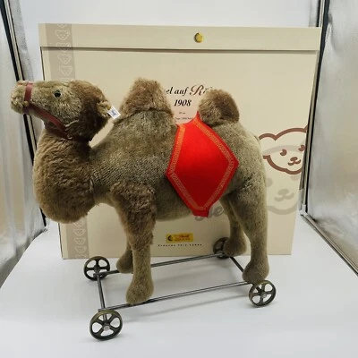 Steiff Kamel auf Rädern 1908 Replica 400438 limitiert 1000 50cm - Bild 1 von 4