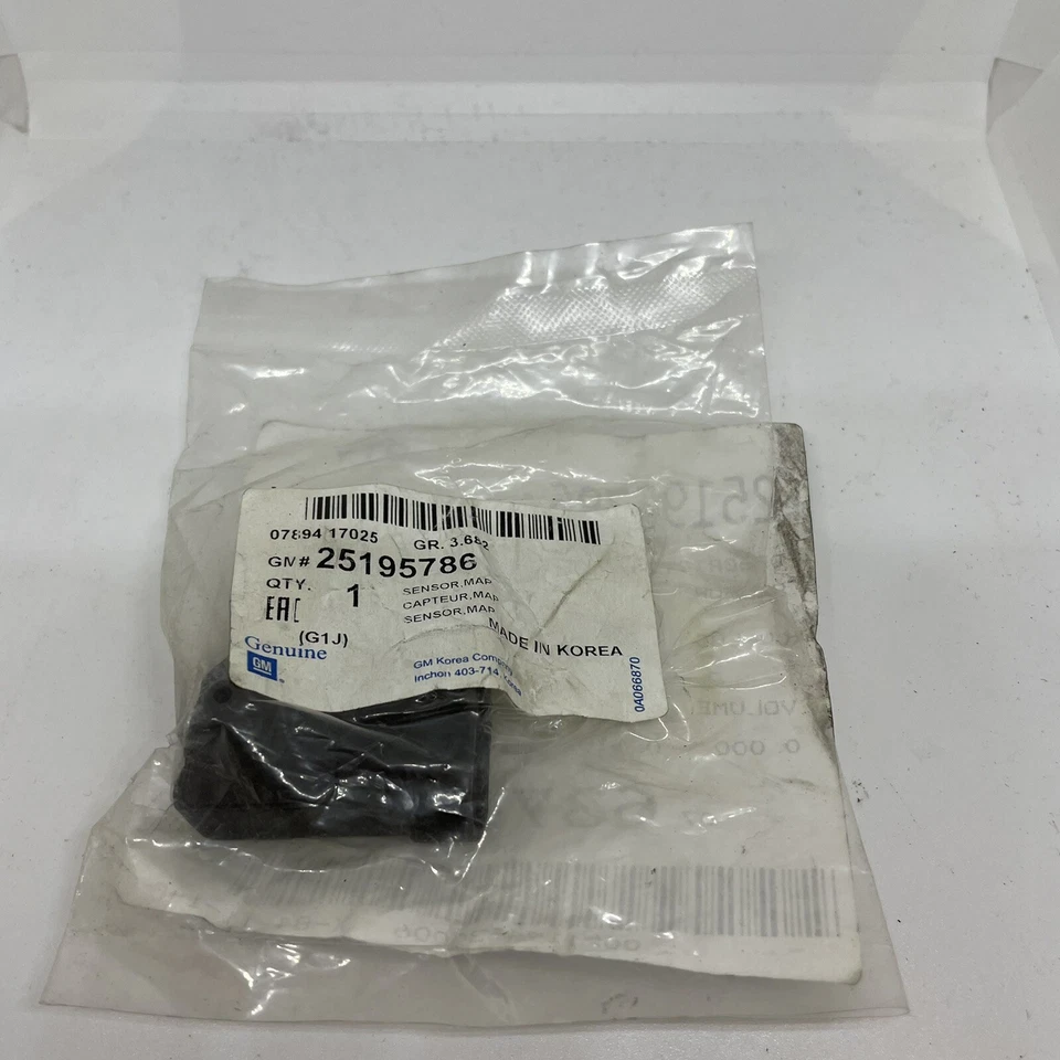 Genuine Chevrolet Map Sensor Air Intake Manifold Pressure Boost 25195786 - Image 1 of 1