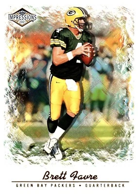 2001 Pacific Impressions #49 Brett Favre - Image 1 of 2