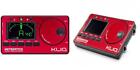 KLIQ MetroPitch - Metronome Tuner for All Instruments - with Guitar, Red 