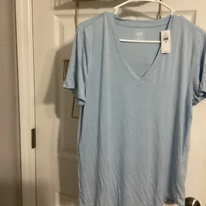 Camiseta Gap Luxe Camiseta Mujer Mediana Nueva Azul Suave Calidad de Lujo - Imagen 1 de 1