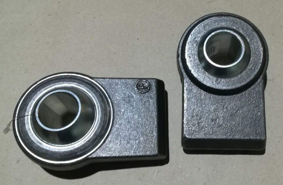 2 Stück Unterlenker-Anschweissauge Kat 2 x 28,4mm für Kommunal Dreipunkt - Bild 1 von 1