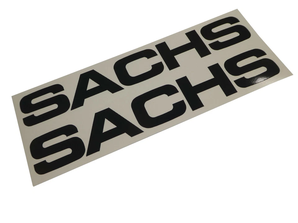 Sachs Schrift Schriftzug Dekor Aufkleber Sticker Oldtimer Prima Suburban Schwarz - Bild 1 von 1