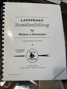 Lapstrake Boatbuilding Walter J. Simmons 1983 - Picture 1 of 11