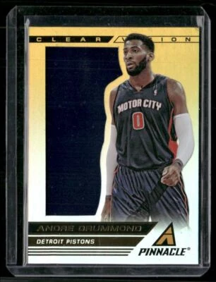 Panini Pinnacle Clear Vision Andre Drummond #13 2013-14 Foto 1 de 2