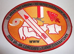 2005 SR-4N OA Conclave Back Patch - Alibamu Host Lodge - Picture 1 of 1