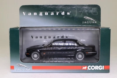 JAGUAR XJR EBONY VANGUARDS VA09103 1/43 GRAN BRETAGNA NUOVO CORGI RHD X308 1997 - Immagine 1 di 4